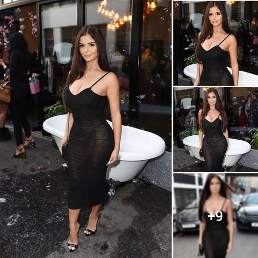 London Fashion Scene Awed as Demi Rose Mawby Steals the Show at Skinny Dip Launch Event